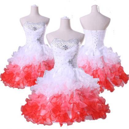 Fashion Ball Gown Off The Shoudler Knee Length..