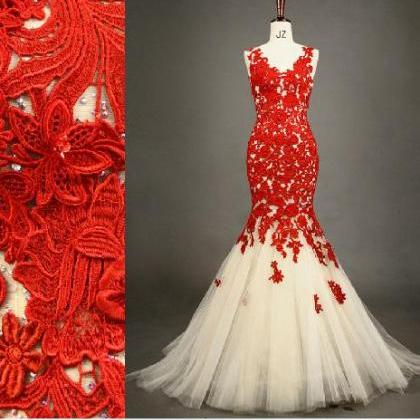 Fashion Sheath Off The Shoudler Prom Dresses Lace..