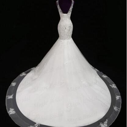 2016 Wedding Dress,lace Wedding Dressfishtail..