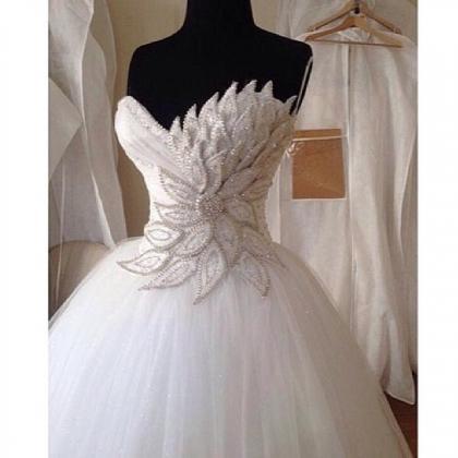 Wedding Dresses, Wedding Gown,elegant Pearl Beaded..