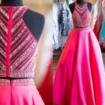 Prom Dress,maroon Long Prom Dress, Pink Prom..