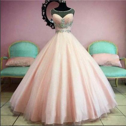 Formal Dress,sexy Prom Dress,amazing Pink A-line..