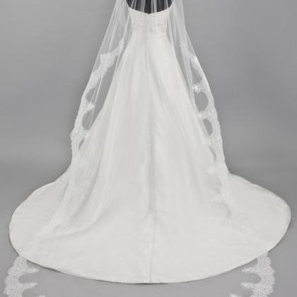 Cheapwedding Veil Simple White/ivory Wedding Veil..