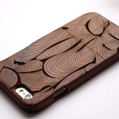 Wooden Iphone 6 Dandelion Case, Iphone 6 Wood Case..