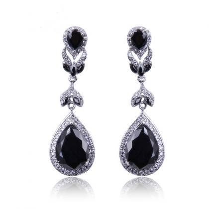 Wedding Jewelry Wedding Earring Luxury Crystal..