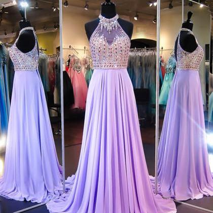 Prom Gowna Line Cowl Neck Sleeveless Long Pleated..