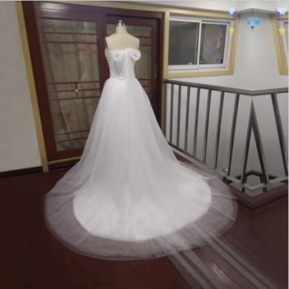 Latest Design Wedding Dress, Lace Wedding..