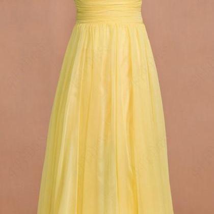 Yellow Prom Dresses,prom Gown, Evening..