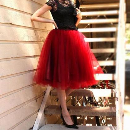Fashion Street Style Skirt,tulle Skirt,charming..