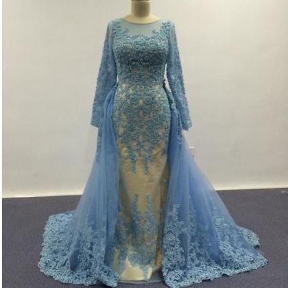 2020 Fashion Prom Dress,ligh Blue Party Dress,..