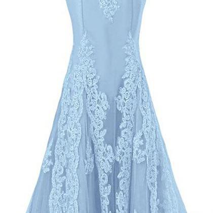 Blue Prom Dress,mermaid Prom Dress,fashion Prom..