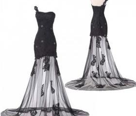 Off the Shoulder Floor Length Beadings Prom Dress LBQ0483