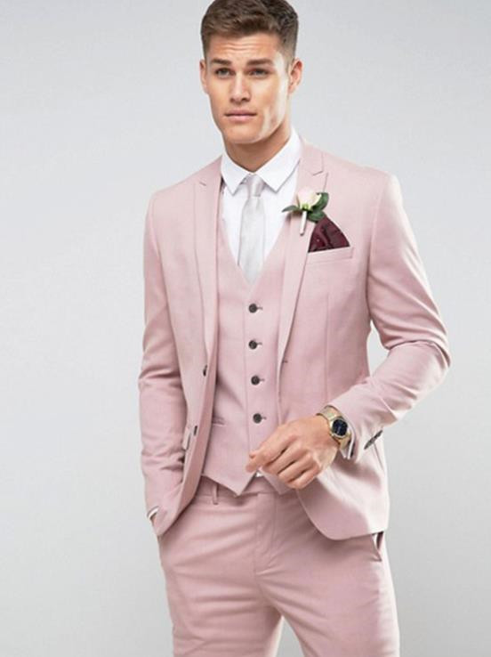 formal attire for men pink