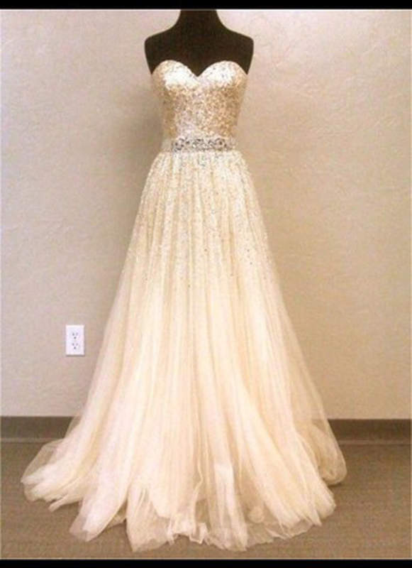 Sexy Prom Dressa-line Prom Dress,sequined Prom Dress,sweetheart Prom Dress,dress For Prom