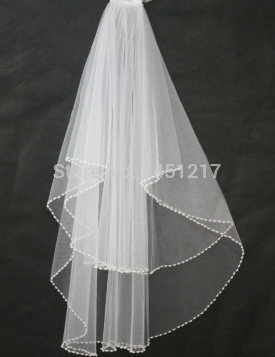 Cheapwedding Veil Simple White/ivory Wedding Veil Wedding Tiara Wedding Veil/bridal Veil/bridal Accessories/head Veil/tulle Veil ,2t White/ivory
