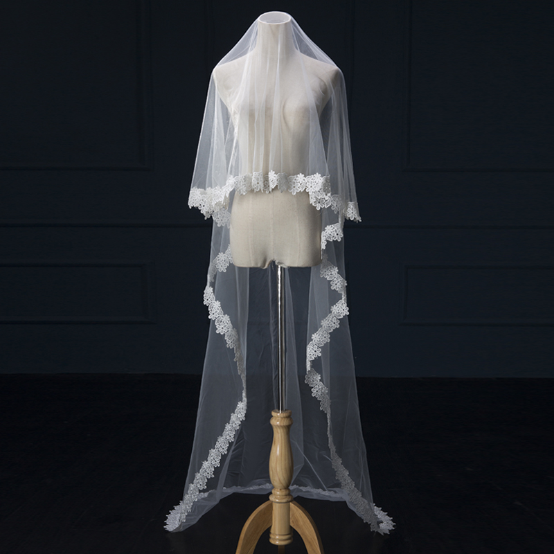 Cheapwedding Veil Simple White/ivory Wedding Veil Wedding Tiara Wedding Veil/bridal Veil/bridal Accessories/head Veil/tulle Veilbeautiful Ivory