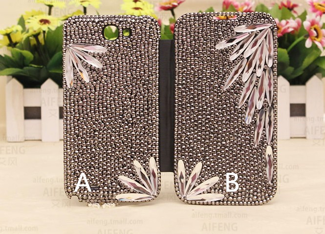 6s Plus 6c Sparkly Leaf Rhinestone Hard Back Mobile Phone Case Cover Bling Crystal Case Cover For Iphone 4 4s 5 7 5s 6 6 Plus Cover Bling Girly