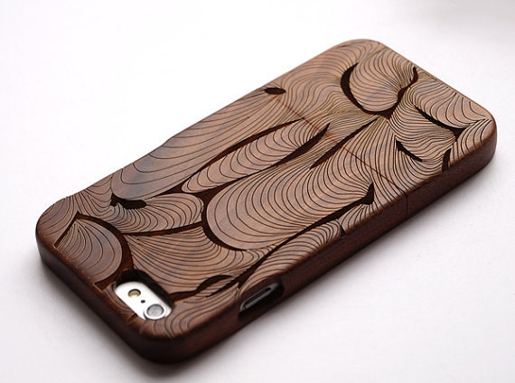 Wooden Iphone 6 Dandelion Case, Iphone 6 Wood Case ,wood Iphone 6 Case,wood Iphone 6 Case ,engraved Compass Iphone Case