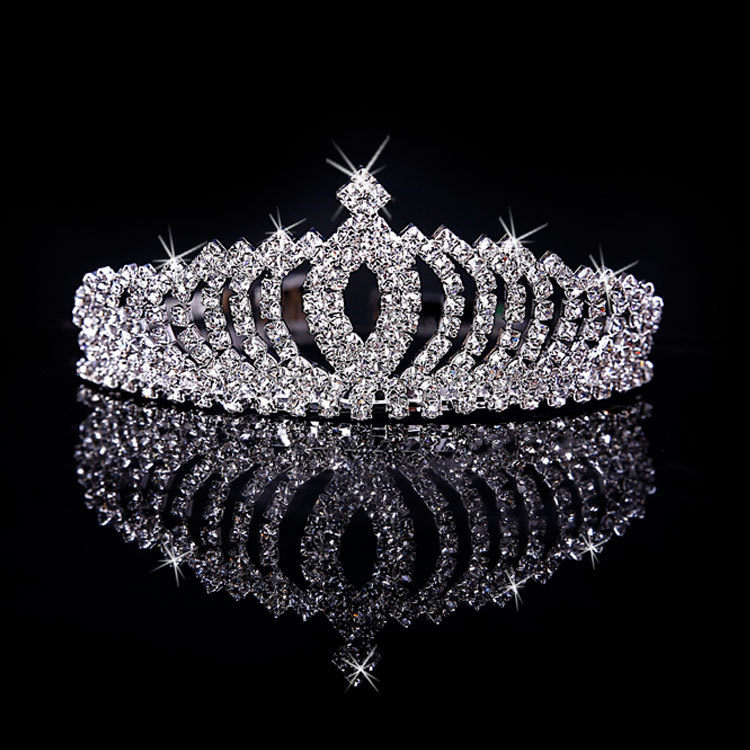 Wedding Jewelry , Crown ,diamond Jewelry,flash Jewelryhot Style Bride Wedding Dinner Headdress Children's Crown And Diamond Ornaments