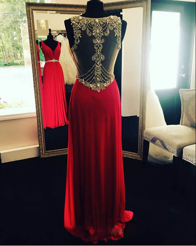 Red Prom Dresses,open Back Prom Gowns,backless Prom Dresses,sparkle Party Dresses,long Prom Gown,open Backs Prom Dress,2017 Evening Gowns,sparkly