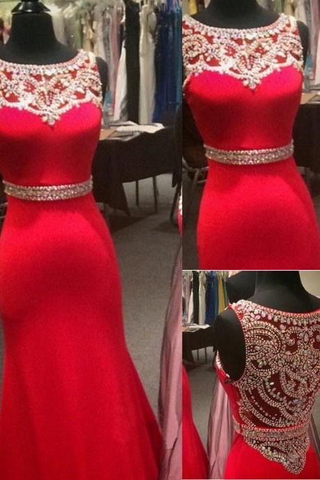 High Quality Prom Dress,red Mermaid Prom Dress,red Prom Gowns,sparkly Prom Dress, Friends Prom Dress,beaded Prom Dress,graduation Dress,beaded
