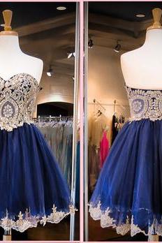 Royal Blue Homecoming Dress, Sweet Heart Prom Dress, Short Prom Dress,gorgeous Homecoming Dress, Junior Homecoming Dress, Short Homecoming Dress,