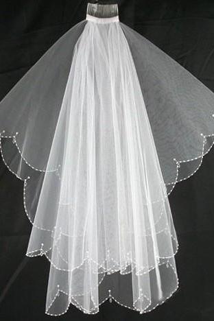 Cheapwedding Veil Simple White/ivory Wedding Veil Wedding Tiara Wedding Veil/bridal Veil/bridal Accessories/head Veil/tulle Veil , Fingertip