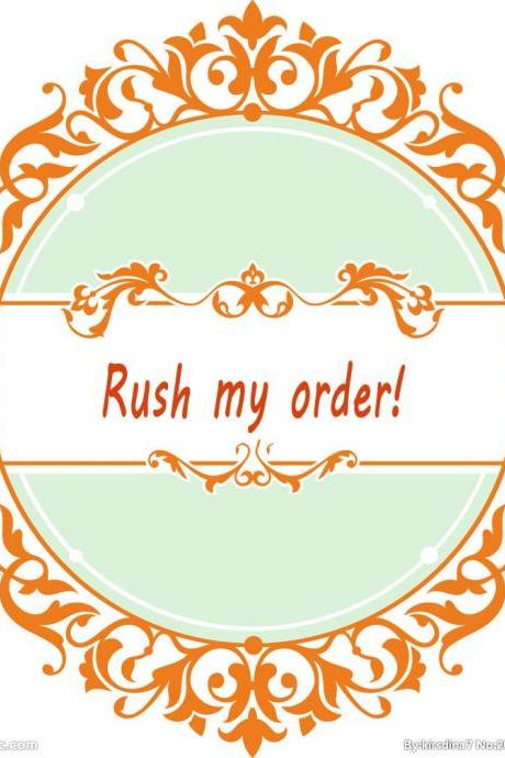 rush order 