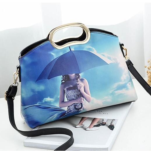 New Design Fashion Women Small Shoulder Bag Messenger Handbag - Blue