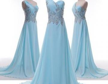 CHEAP SALE Beaded Chiffon Evening/Formal/Ball gown/Party/Pageant/Prom Dress Long
