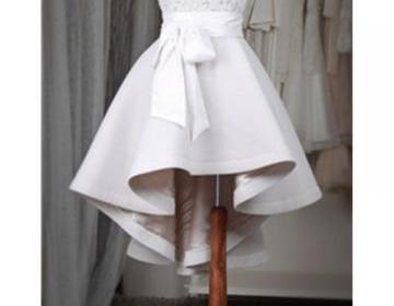 White Lace Short Homecoming Dress For Teens,Classy Short Sleeves Homecoming Dresses White Belt